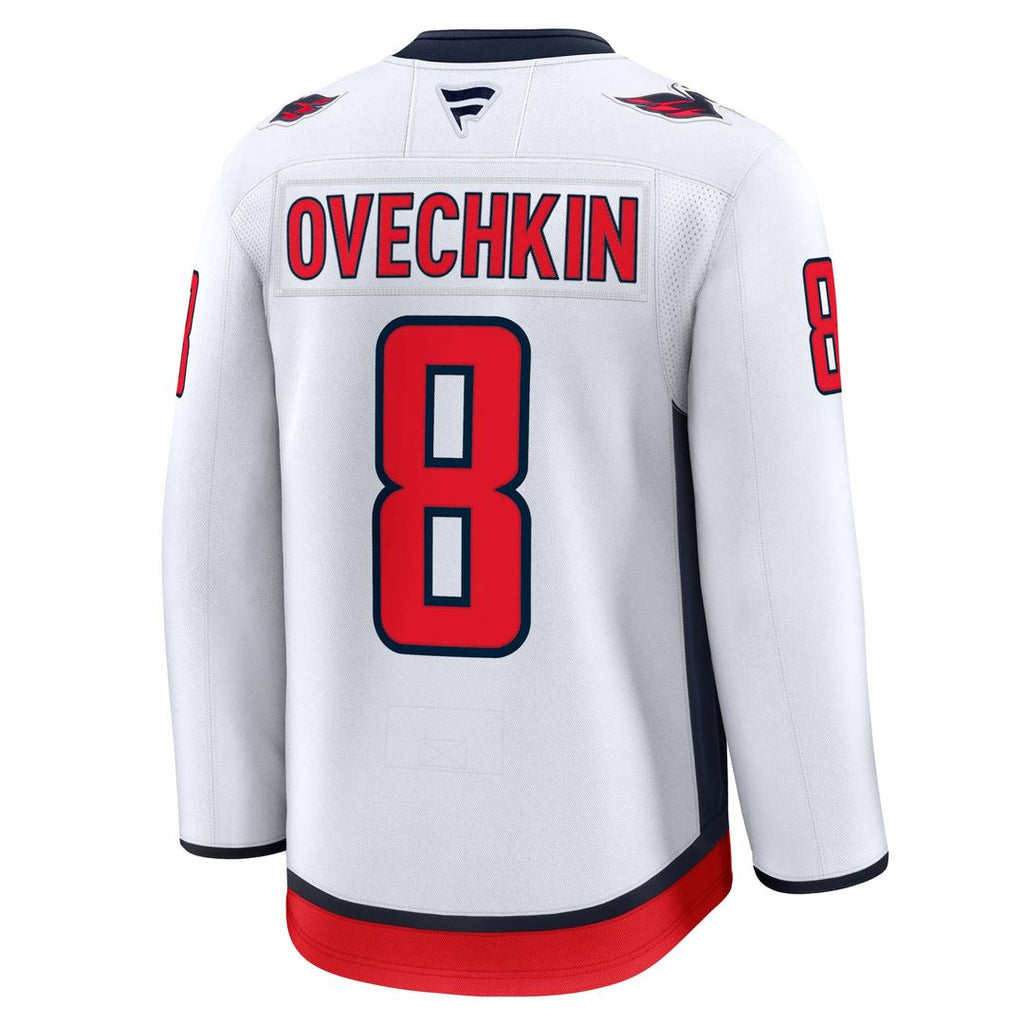 Alexander Ovechkin Washington Capitals Fanatics Away Premium Jersey - White