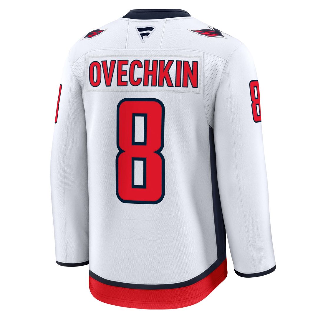 Alexander Ovechkin Washington Capitals Fanatics Away Premium Jersey - White