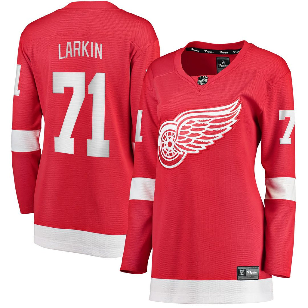 Dylan Larkin Detroit Red Wings Fanatics Women's Home Breakaway Jersey - Red