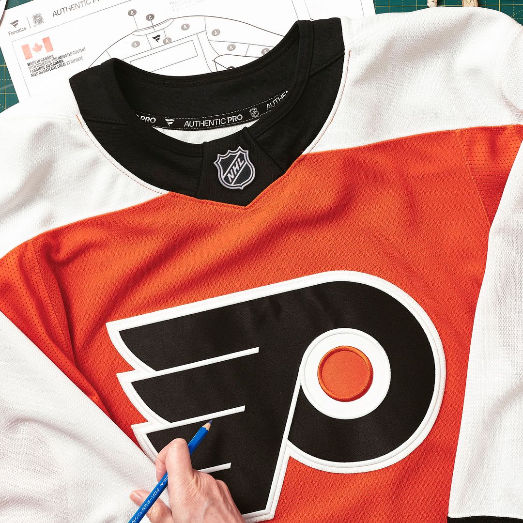 Philadelphia Flyers Fanatics Home Authentic Pro Jersey - Orange