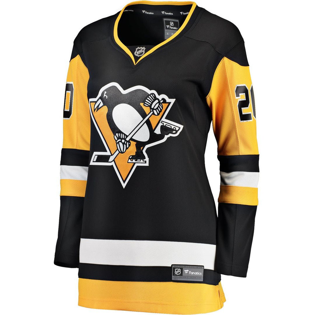 Lars Eller Pittsburgh Penguins Fanatics Women's Home Breakaway Player Jersey - Black