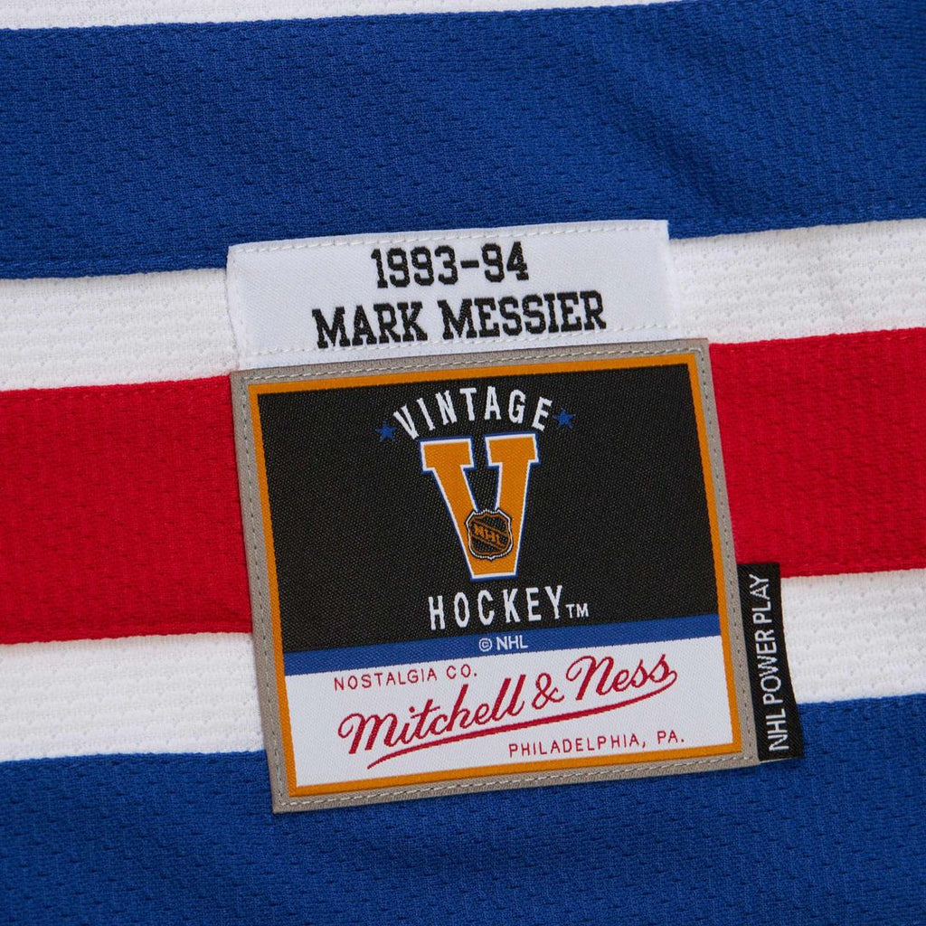 Mark Messier New York Rangers 1993-94 Power Play Jersey - White