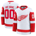 Detroit Red Wings Fanatics Away Premium Custom Jersey - White