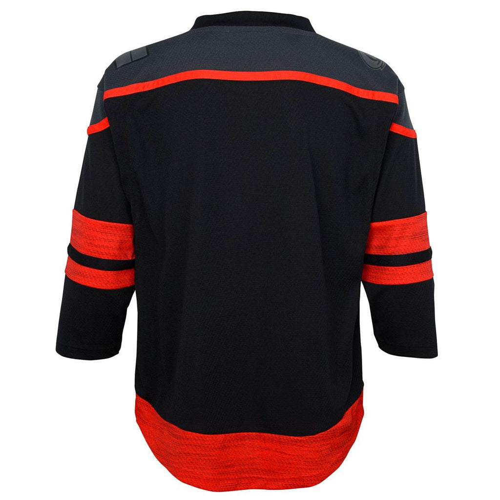 Carolina Hurricanes Youth Home Premier Jersey - Black