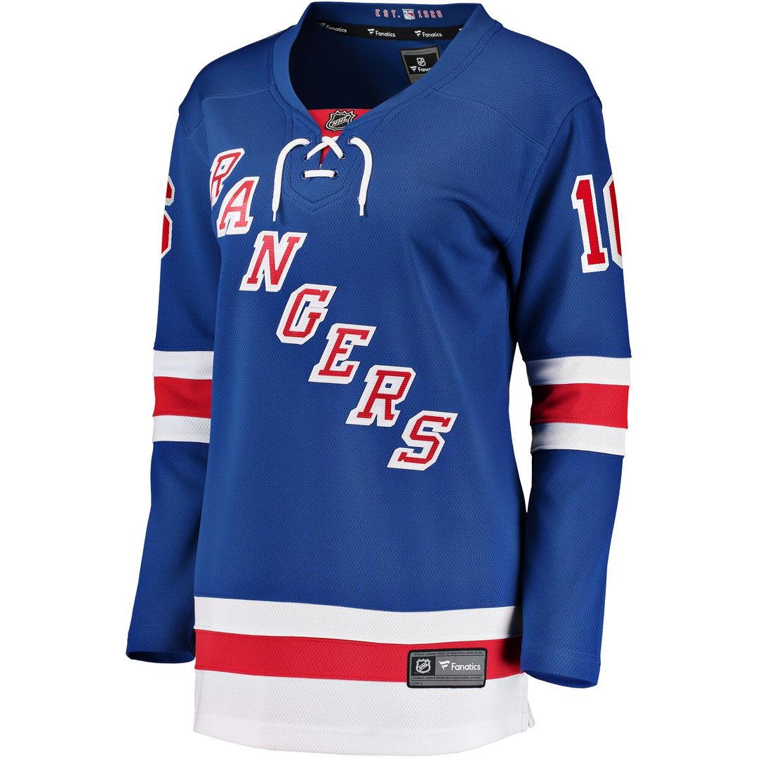 Vincent Trocheck New York Rangers Fanatics Women's Home Breakaway Player Jersey - Blue